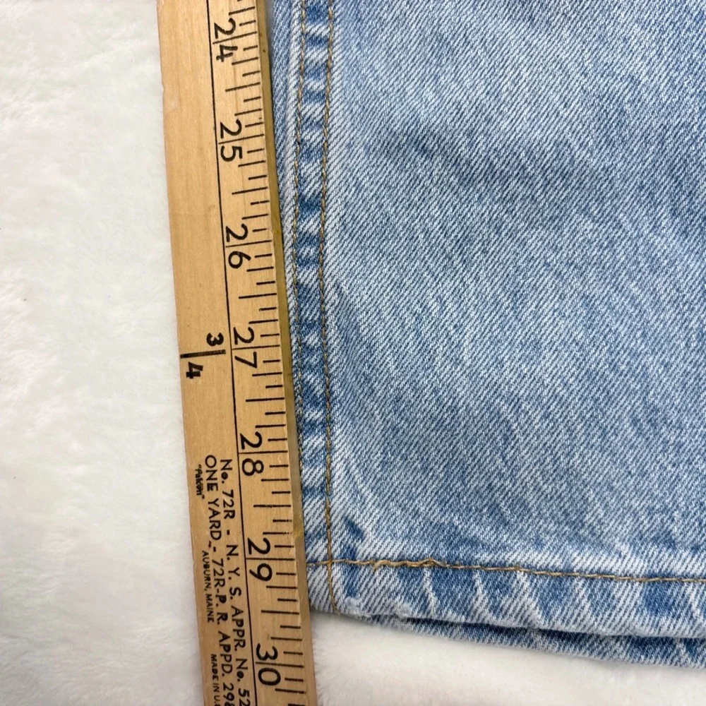 Levi's 505 Light Wash Straight Leg Jeans W34 L30 Skater Normcore Denim